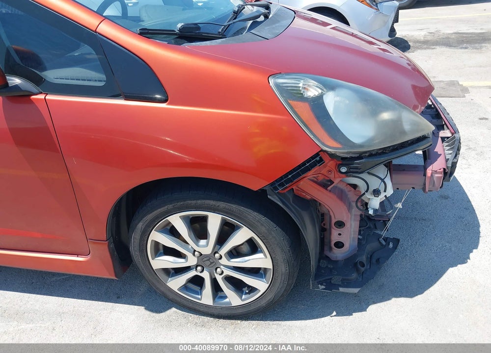 2012 HONDA FIT SPORT VIN: JHMGE8H55CC012953