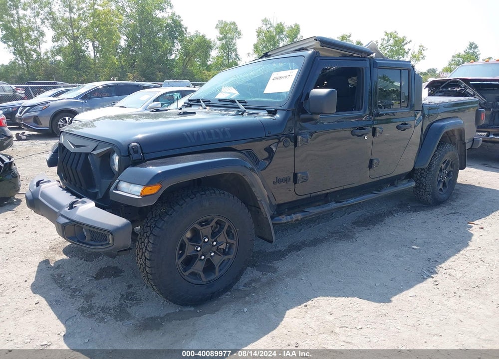2021 JEEP GLADIATOR WILLYS 4X4 VIN: 1C6HJTAG3ML571782