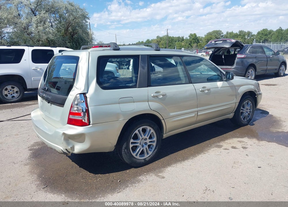 2005 SUBARU FORESTER 2.5XT/XT W/PREMIUM PKG VIN: JF1SG69665H711179