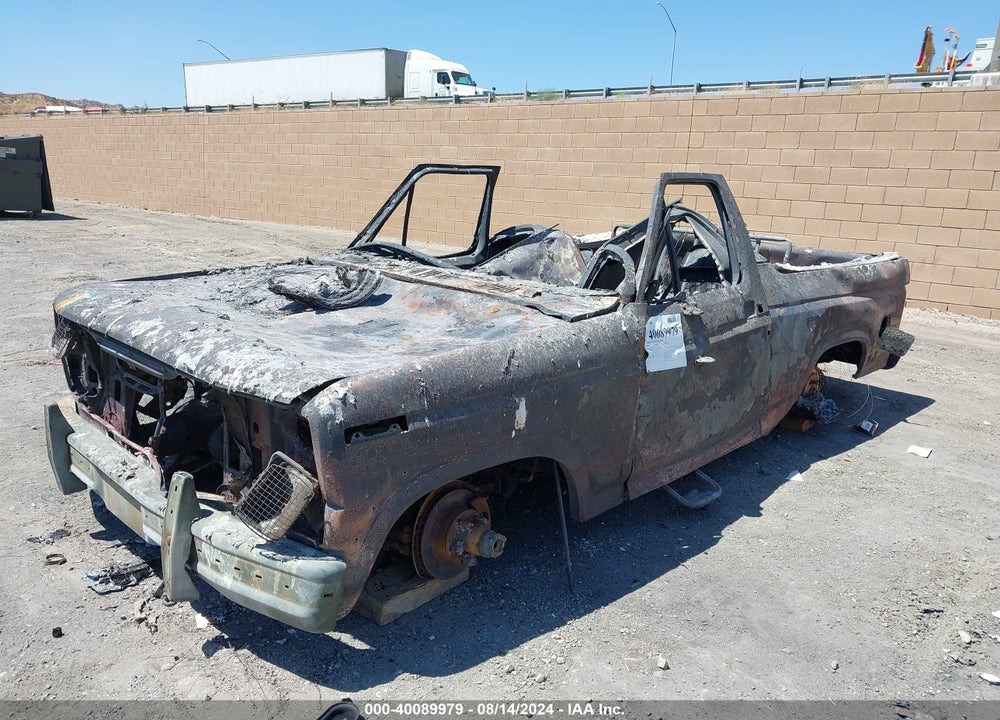 1986 FORD BRONCO U100 VIN: 1FMDU15N5GLA81114