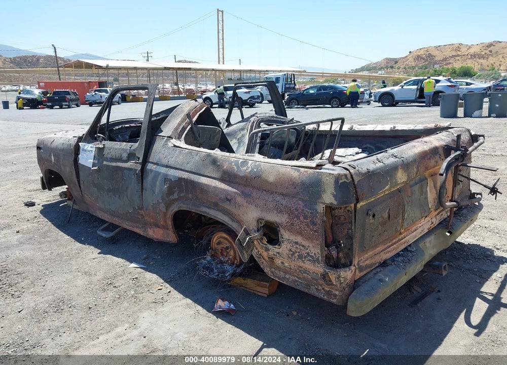 1986 FORD BRONCO U100 VIN: 1FMDU15N5GLA81114