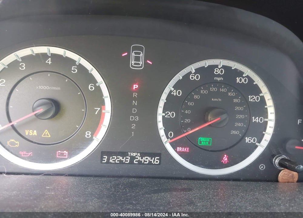 2010 HONDA ACCORD 2.4 LX-P VIN: 1HGCP2F47AA130062