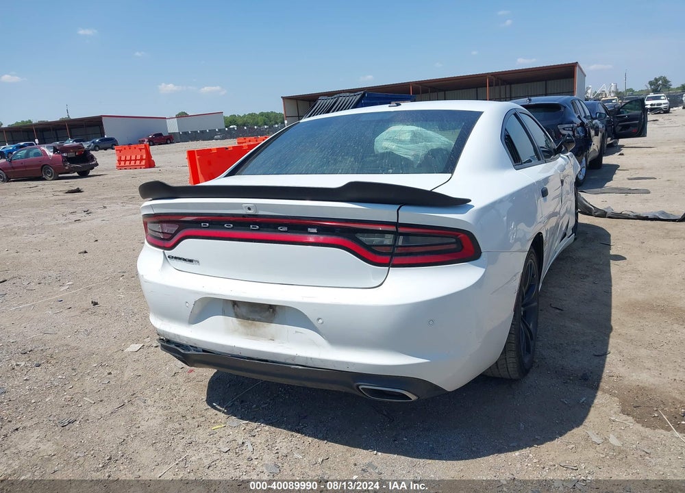 2018 DODGE CHARGER SXT RWD VIN: 2C3CDXBG9JH186367