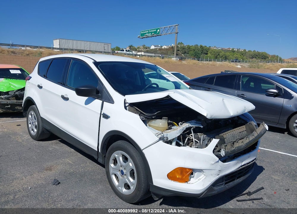 2019 FORD ESCAPE S VIN: 1FMCU0F74KUB79396