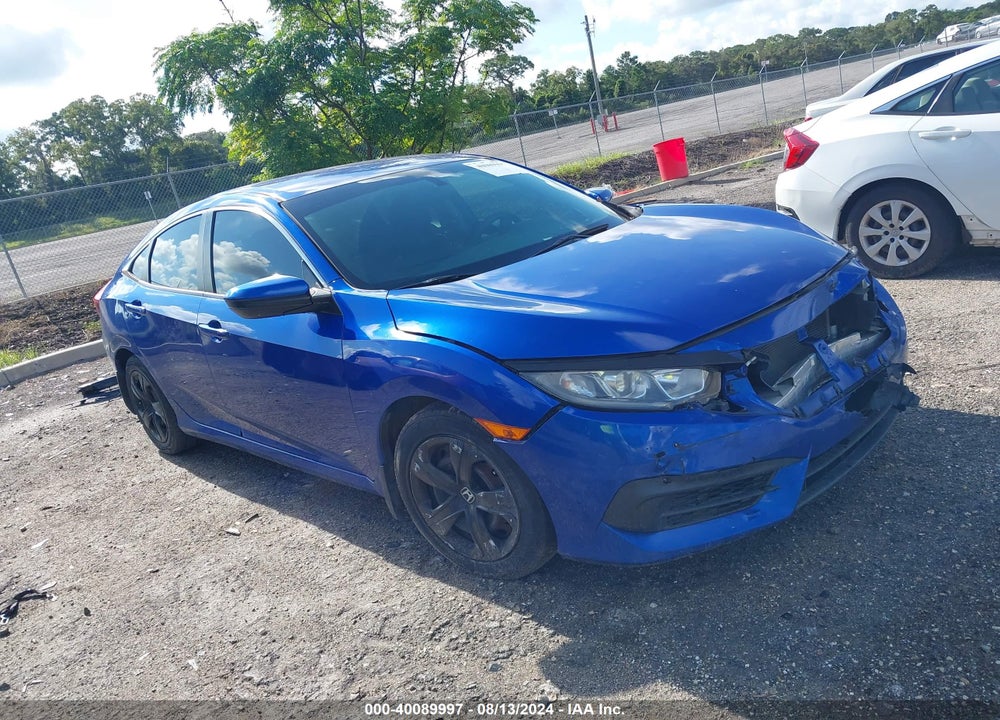 2016 HONDA CIVIC VIN: 19XFC2F59GE014979