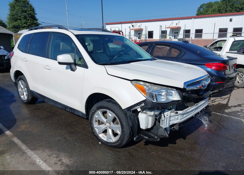 2016 SUBARU FORESTER 2.5I PREMIUM VIN: JF2SJADC3GH540942