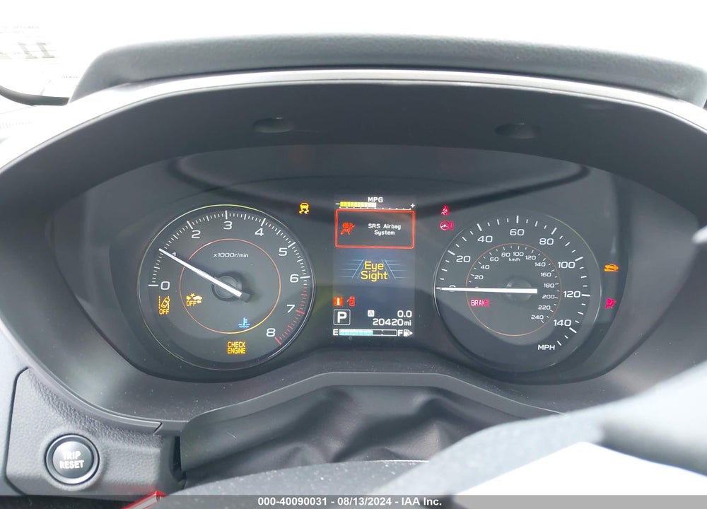 2019 SUBARU CROSSTREK 2.0I PREMIUM VIN: JF2GTAEC3K8351151