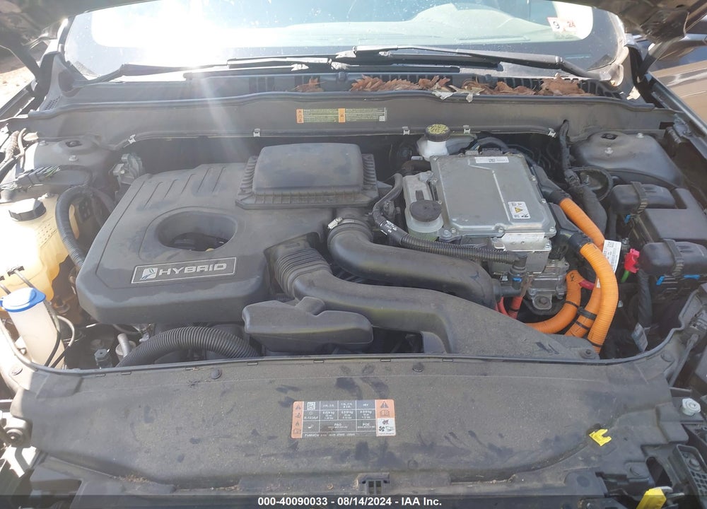 2020 FORD FUSION HYBRID TITANIUM VIN: 3FA6P0RU7LR256805