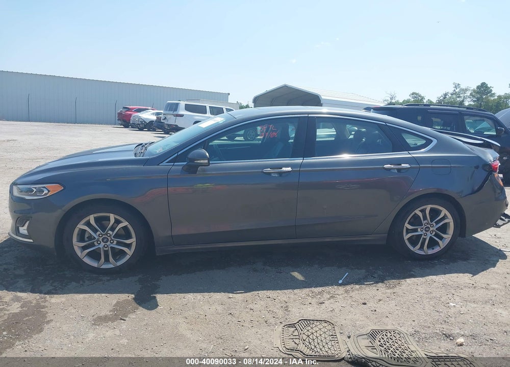 2020 FORD FUSION HYBRID TITANIUM VIN: 3FA6P0RU7LR256805