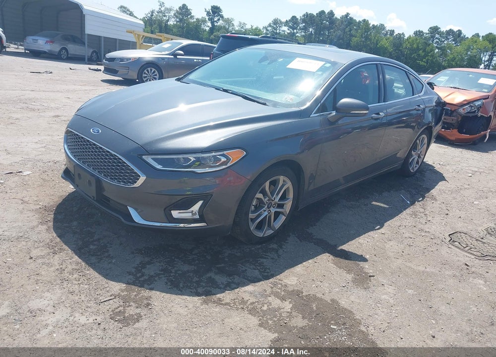 2020 FORD FUSION HYBRID TITANIUM VIN: 3FA6P0RU7LR256805