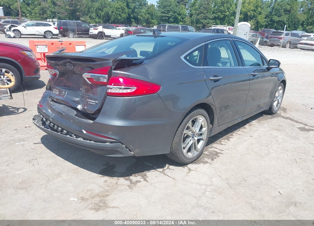 2020 FORD FUSION HYBRID TITANIUM VIN: 3FA6P0RU7LR256805