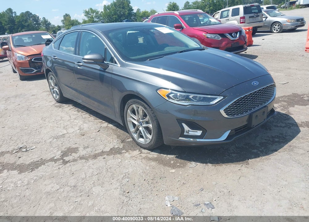 2020 FORD FUSION HYBRID TITANIUM VIN: 3FA6P0RU7LR256805