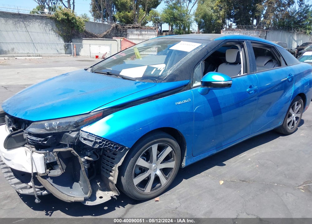 2017 TOYOTA MIRAI VIN: JTDBVRBD0HA003128