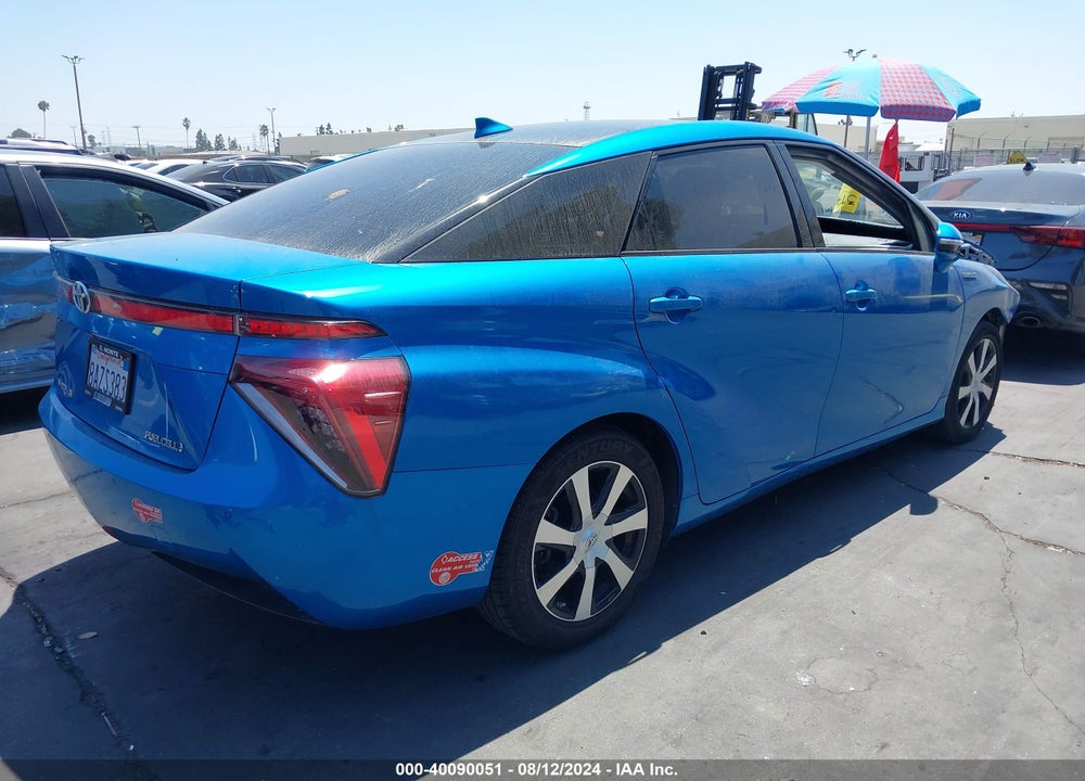 2017 TOYOTA MIRAI VIN: JTDBVRBD0HA003128