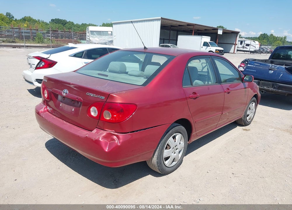 2005 TOYOTA COROLLA LE VIN: 1NXBR32E15Z558296