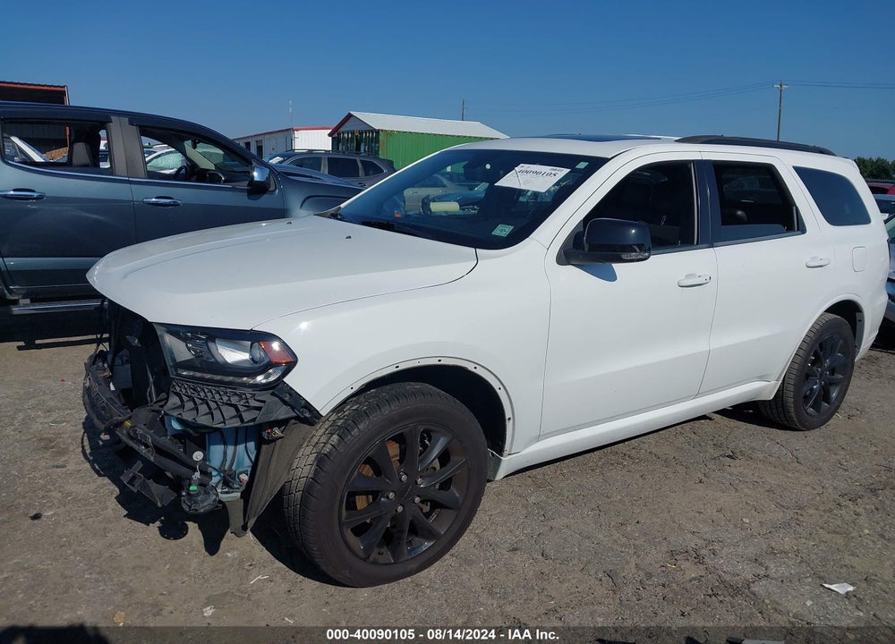 2018 DODGE DURANGO GT AWD VIN: 1C4RDJDG2JC386896