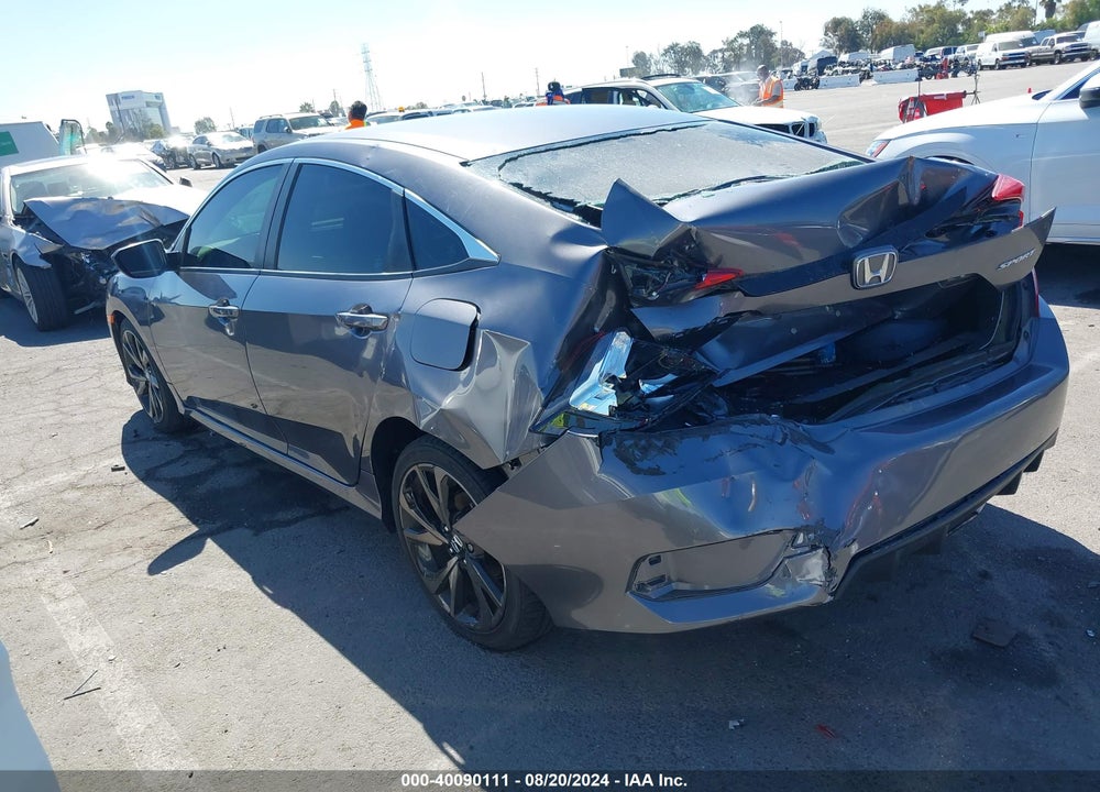 2021 HONDA CIVIC SPORT VIN: 2HGFC2F89MH518203