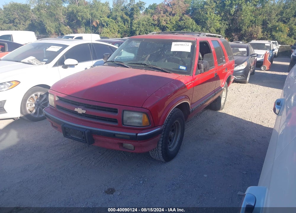 1997 CHEVROLET BLAZER LT VIN: 1GNCS13W4V2146160