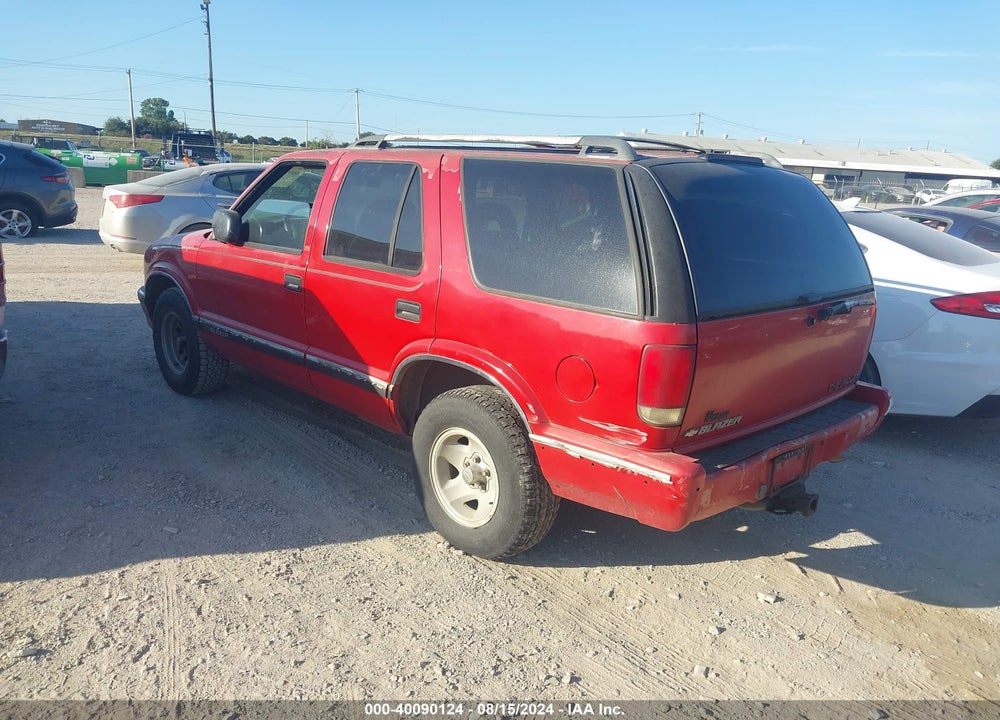 1997 CHEVROLET BLAZER LT VIN: 1GNCS13W4V2146160