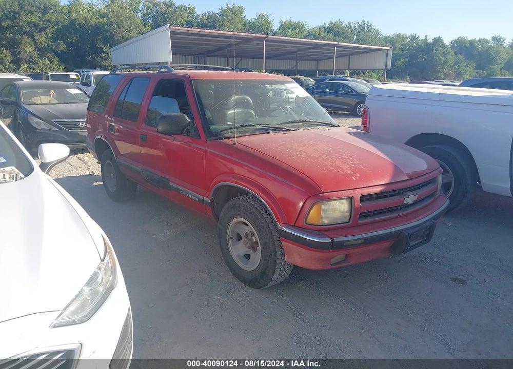 1997 CHEVROLET BLAZER LT VIN: 1GNCS13W4V2146160