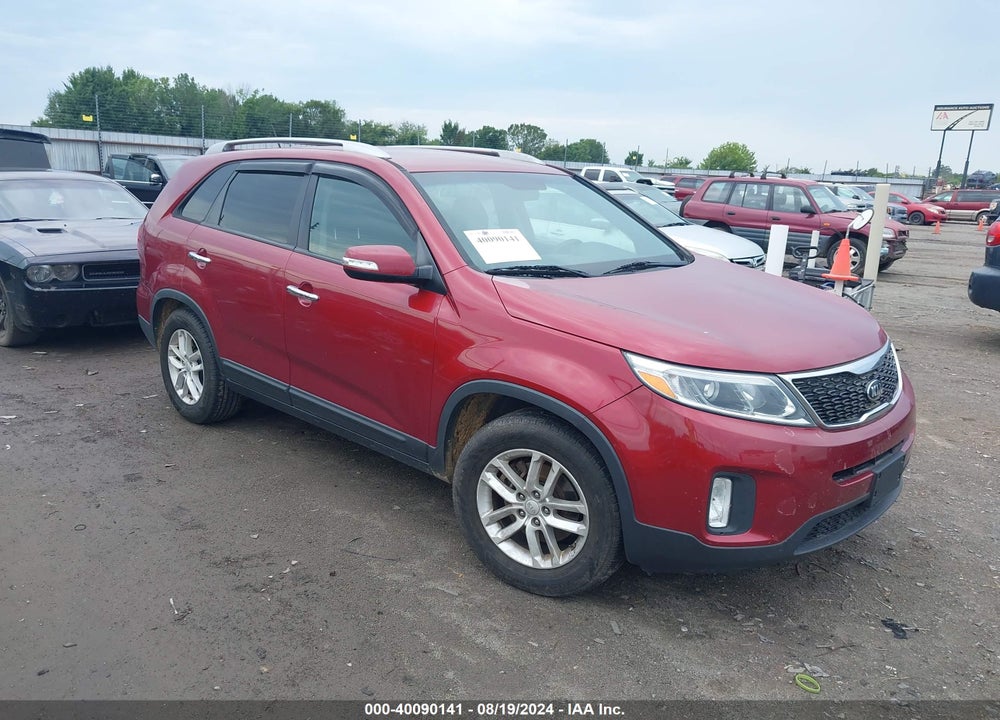 2015 KIA SORENTO LX VIN: 5XYKT4A6XFG593962