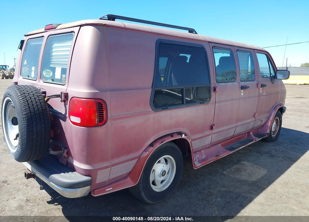 1996 DODGE RAM VAN B2500 VIN: 2B6HB21Y6TK148853