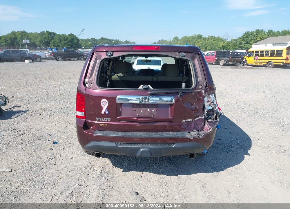2014 HONDA PILOT EX VIN: 5FNYF4H48EB054493