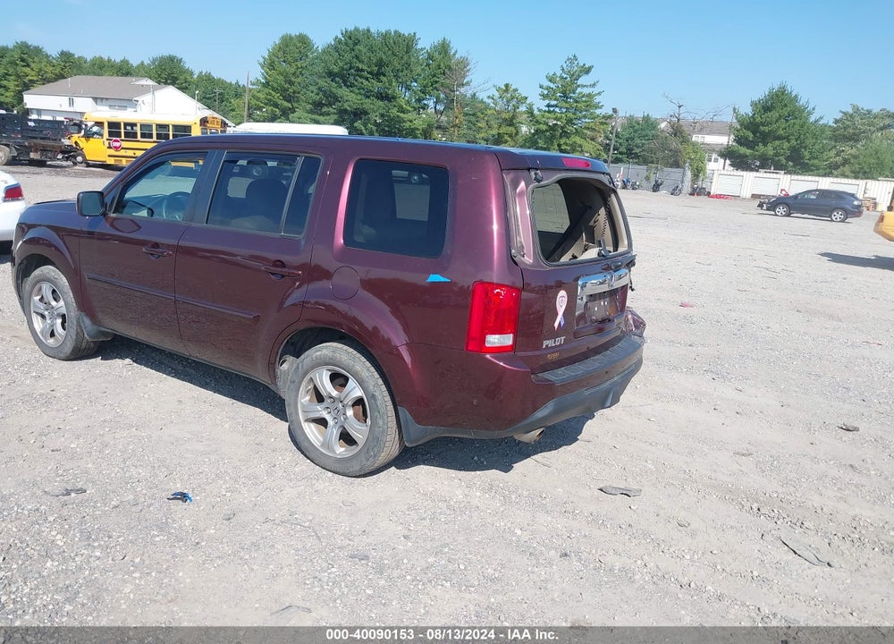 2014 HONDA PILOT EX VIN: 5FNYF4H48EB054493