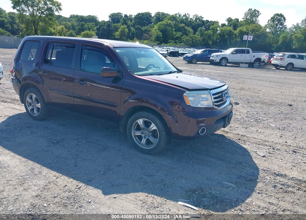 2014 HONDA PILOT EX VIN: 5FNYF4H48EB054493