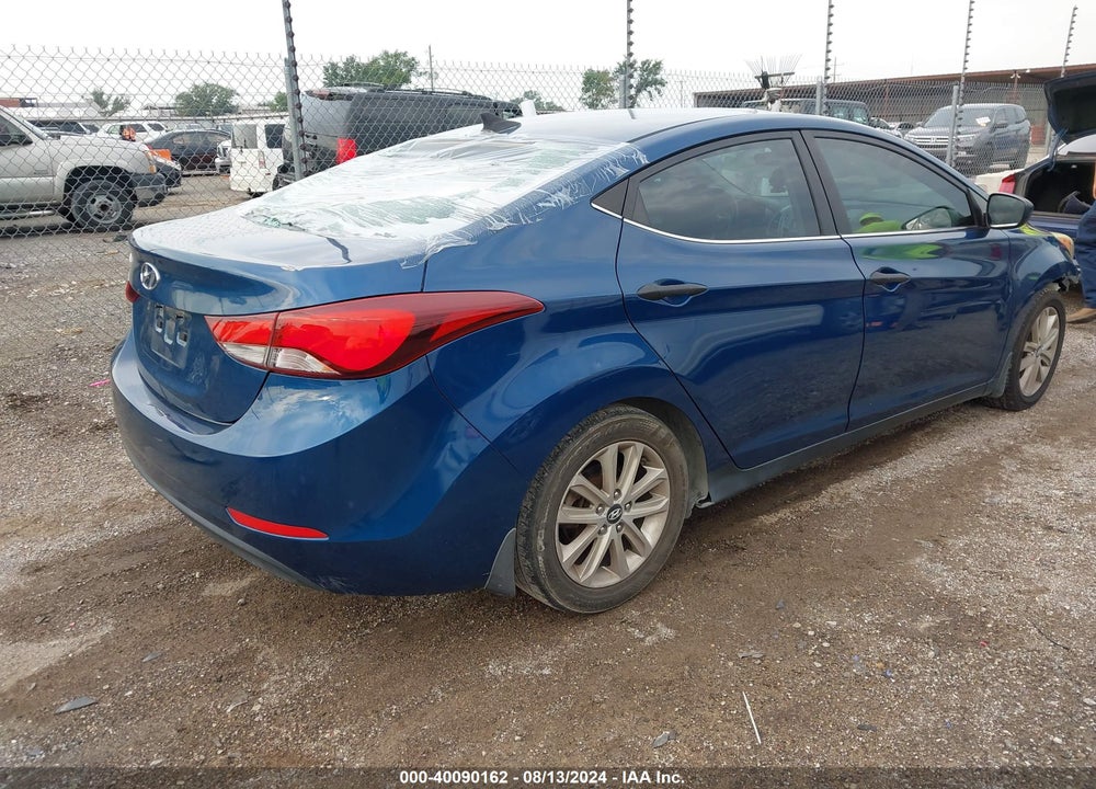 2015 HYUNDAI ELANTRA SE VIN: KMHDH4AE5FU456813