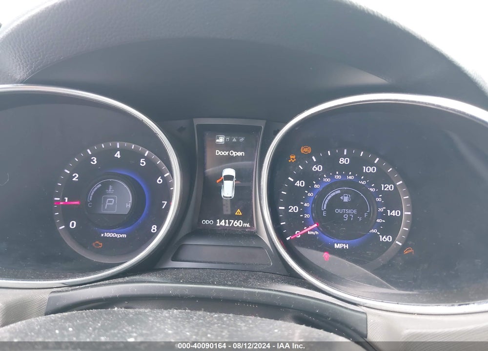 2013 HYUNDAI SANTA FE SPORT VIN: 5XYZU3LB6DG076154