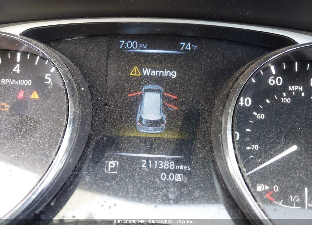 2014 NISSAN ROGUE SL VIN: 5N1AT2MV4EC785668