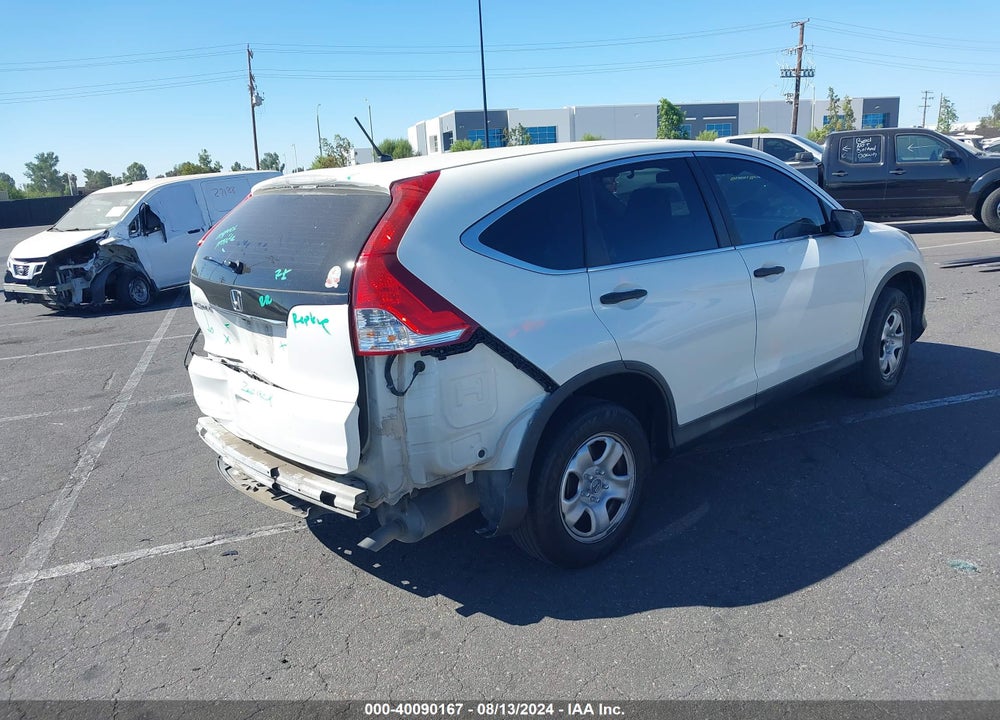 2014 HONDA CR-V LX VIN: 5J6RM3H34EL037015