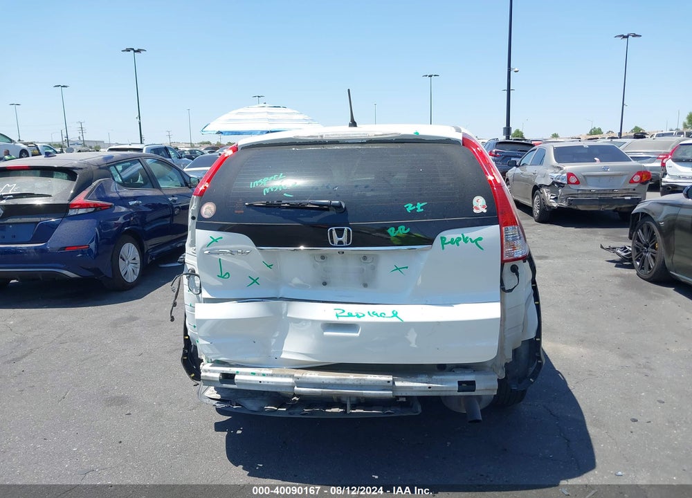 2014 HONDA CR-V LX VIN: 5J6RM3H34EL037015