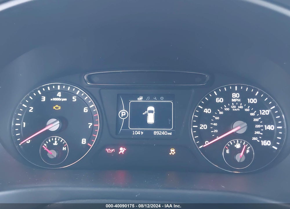2017 KIA SORENTO 2.4L LX VIN: 5XYPG4A35HG215762
