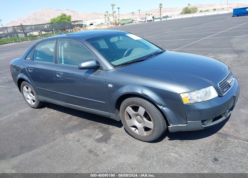 2004 AUDI A4 1.8T VIN: WAULC68E44A026542