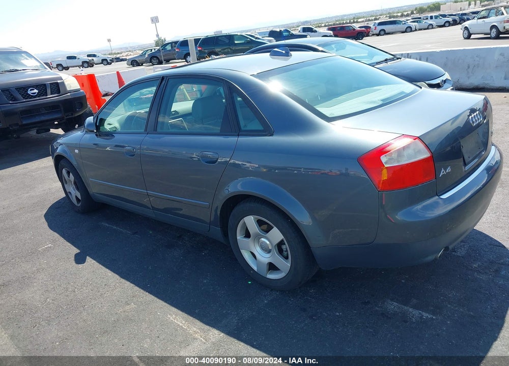 2004 AUDI A4 1.8T VIN: WAULC68E44A026542