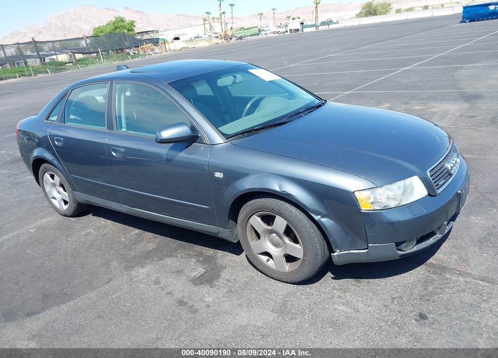 2004 AUDI A4 1.8T VIN: WAULC68E44A026542