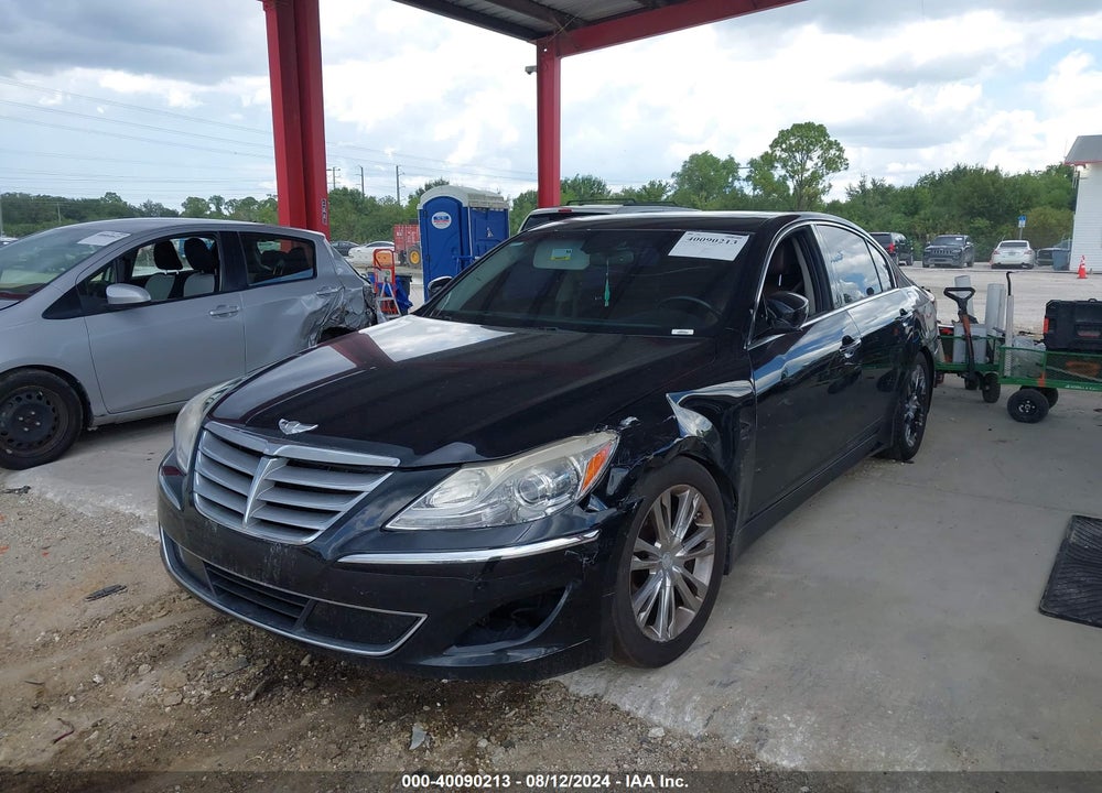 2012 HYUNDAI GENESIS 3.8 VIN: KMHGC4DD6CU154618