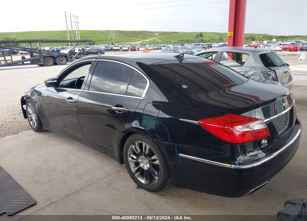 2012 HYUNDAI GENESIS 3.8 VIN: KMHGC4DD6CU154618