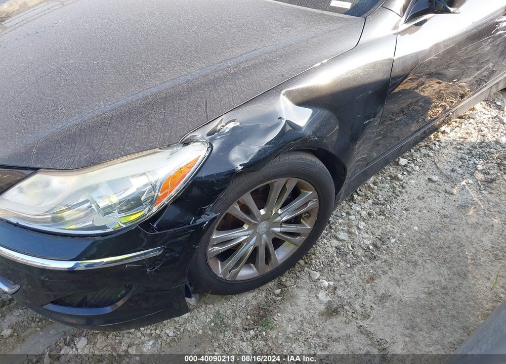 2012 HYUNDAI GENESIS 3.8 VIN: KMHGC4DD6CU154618