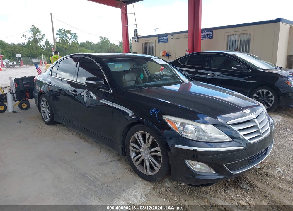 2012 HYUNDAI GENESIS 3.8 VIN: KMHGC4DD6CU154618