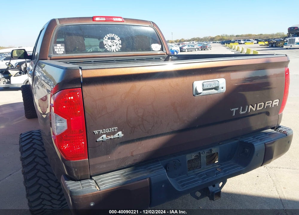 2016 TOYOTA TUNDRA 1794 5.7L V8 VIN: 5TFAW5F18GX560866