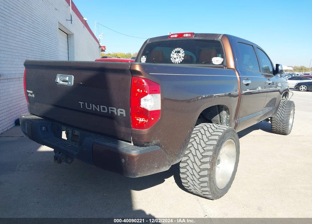 2016 TOYOTA TUNDRA 1794 5.7L V8 VIN: 5TFAW5F18GX560866