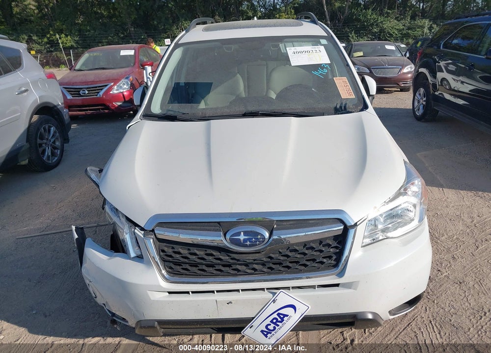 2016 SUBARU FORESTER 2.5I TOURING VIN: JF2SJAXC7GH498576