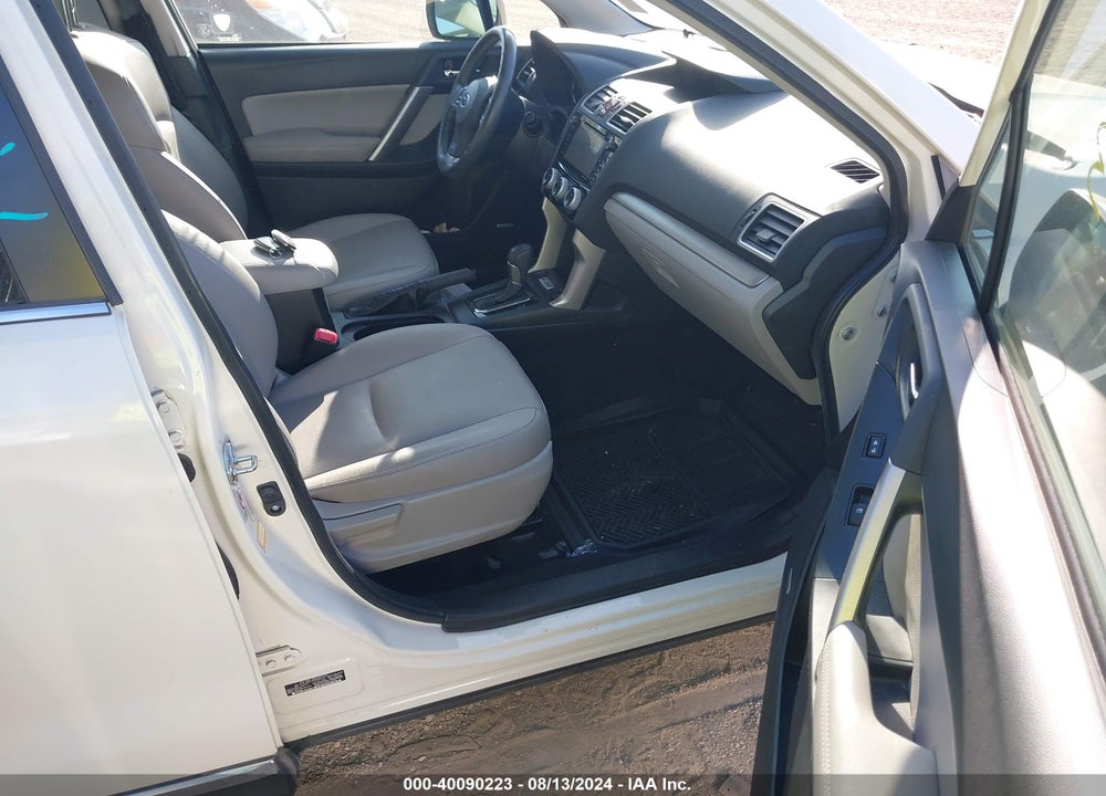 2016 SUBARU FORESTER 2.5I TOURING VIN: JF2SJAXC7GH498576