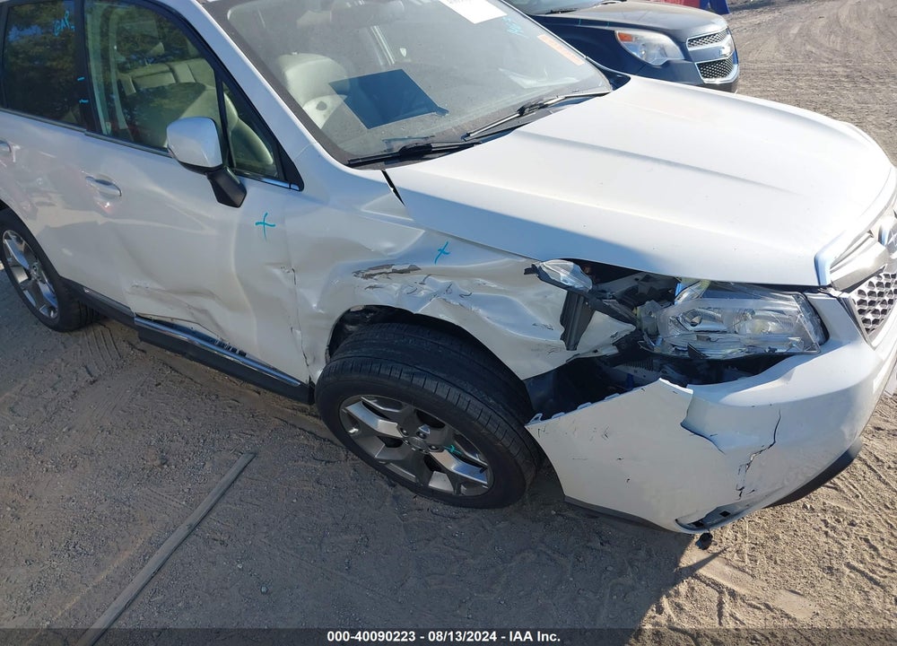 2016 SUBARU FORESTER 2.5I TOURING VIN: JF2SJAXC7GH498576