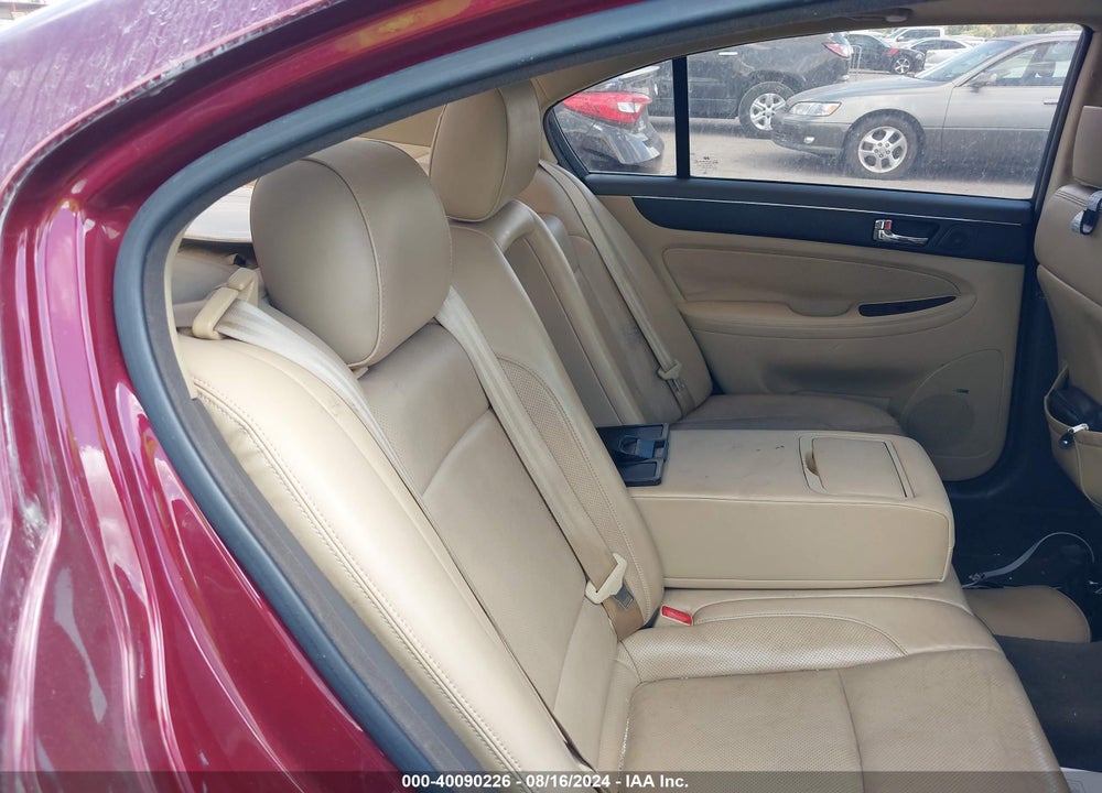 2010 HYUNDAI GENESIS 3.8 VIN: KMHGC4DEXAU099726