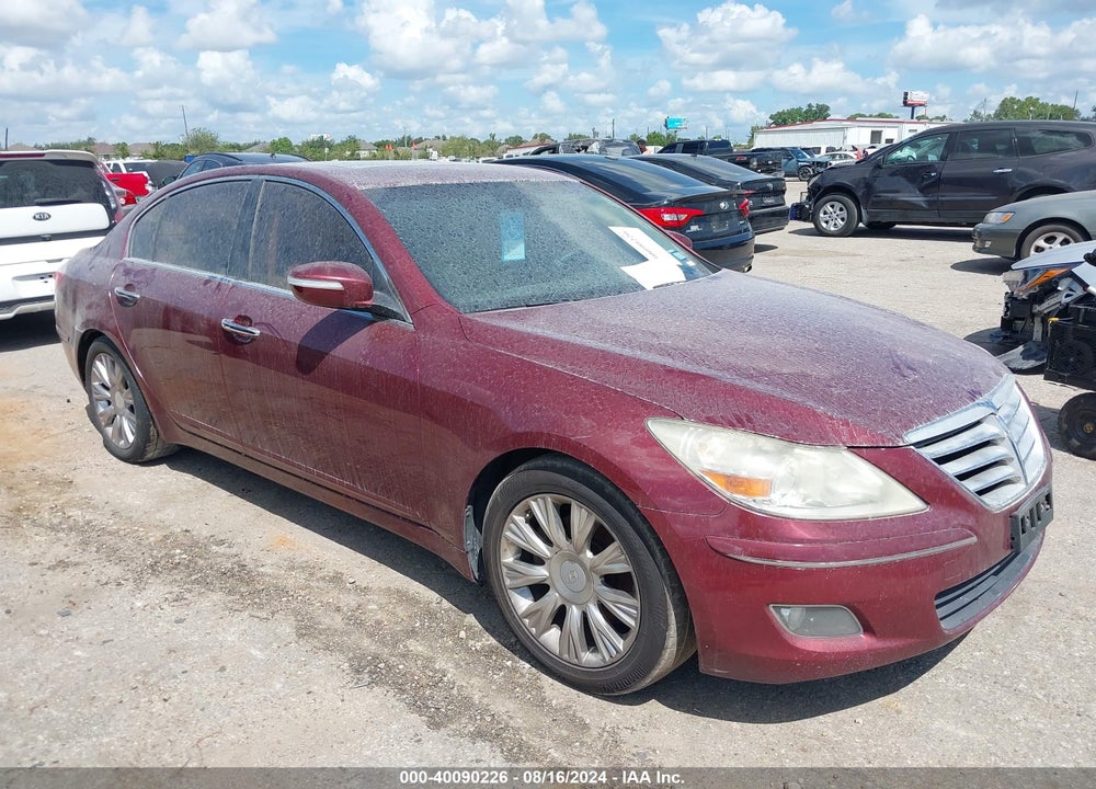 2010 HYUNDAI GENESIS 3.8 VIN: KMHGC4DEXAU099726