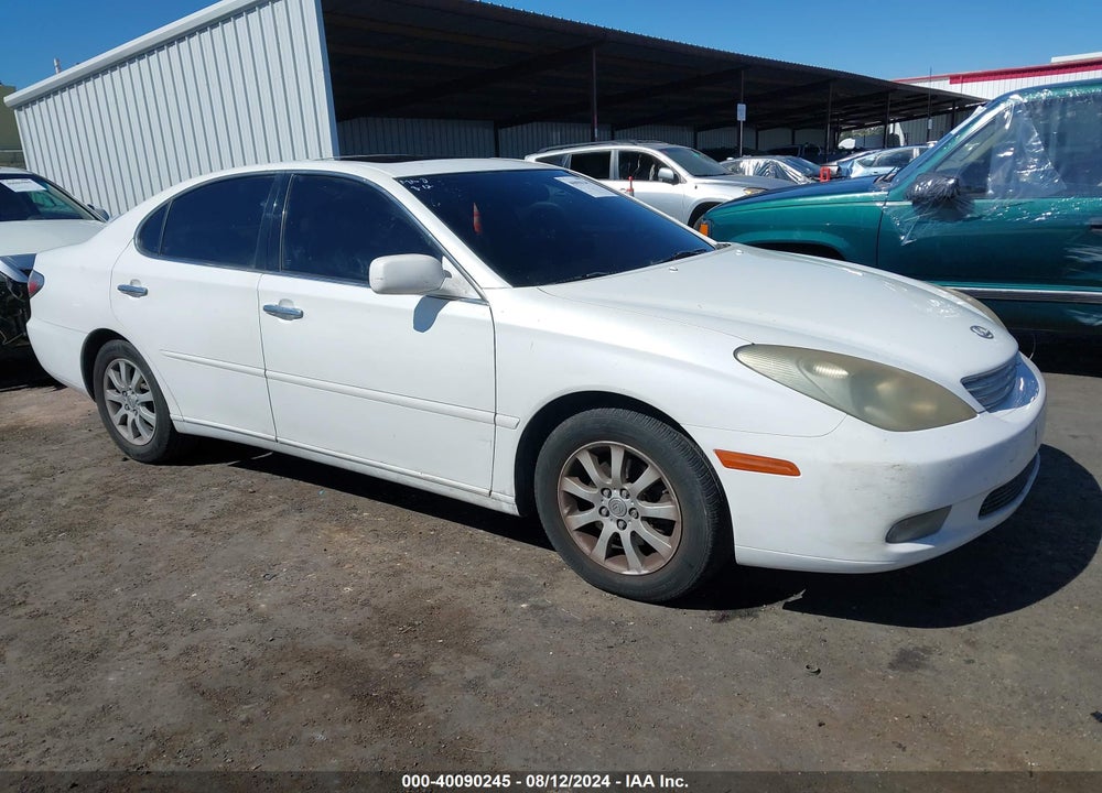 2003 LEXUS ES 300 VIN: JTHBF30G130147405